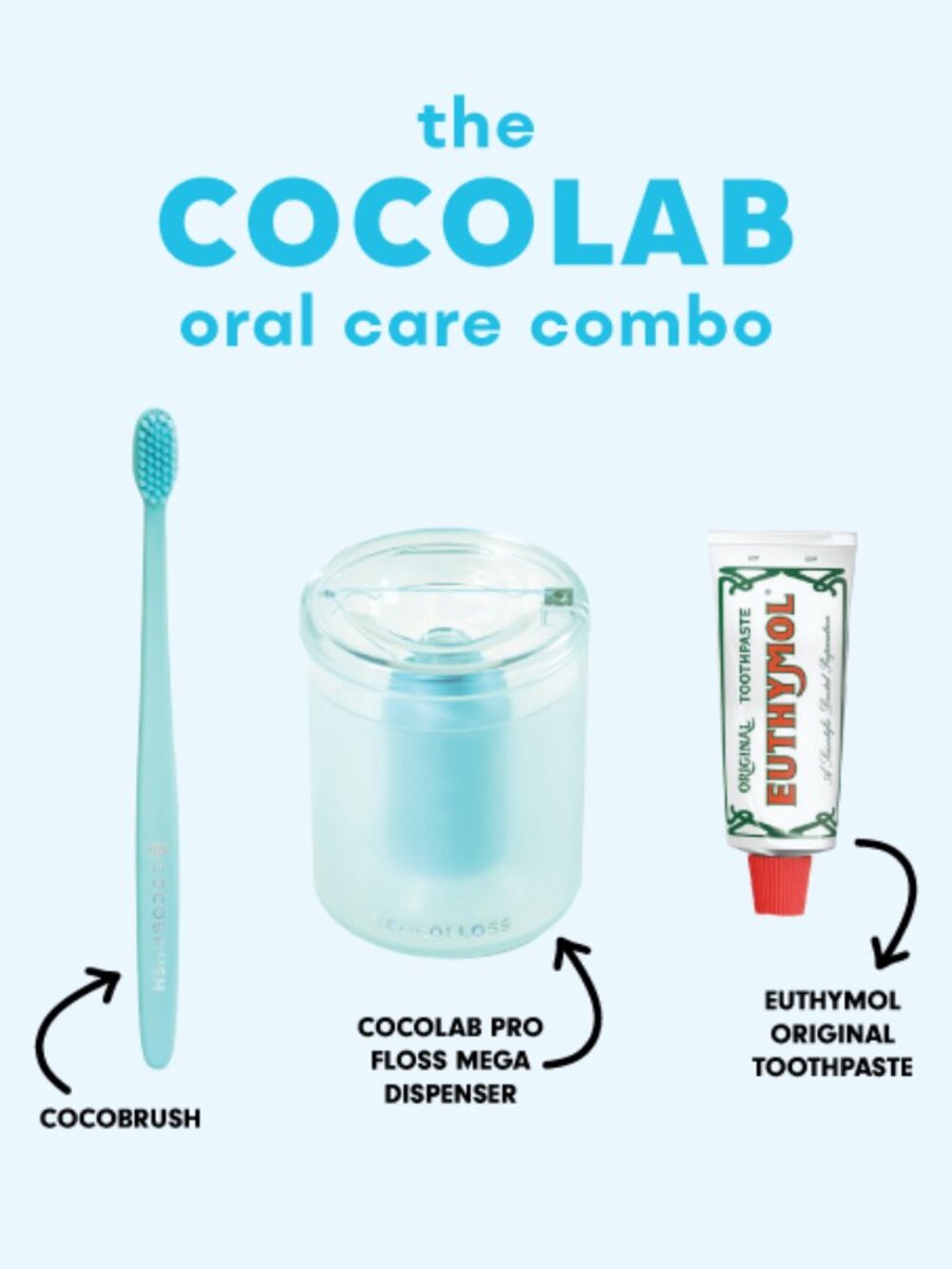 CocoPro Oral Care Combo - Blue Bliss
